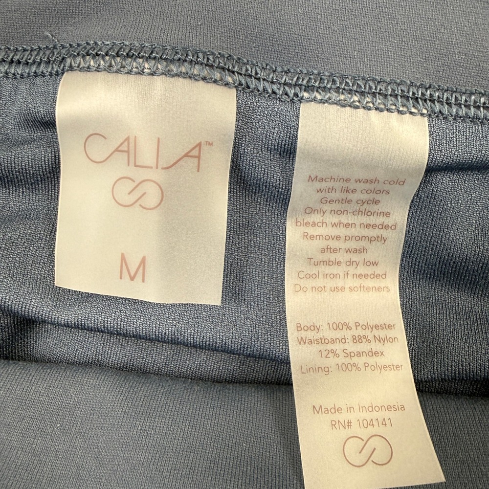 Calia Kick It Up Performance Shorts Womens Medium  Blue Athletic Running - Picture 5 of 6